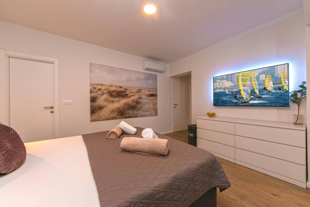 Apartman Macan Brela Eksteriør bilde